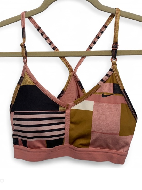 Nike Other - Nike Colorblock Pink Black and Tan Sports Bra